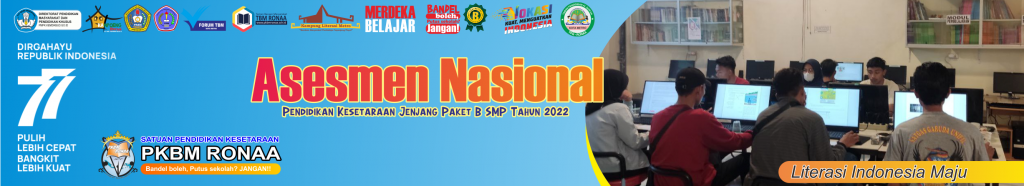Pelaksanaan Asesmen Nasional Tingkat SMP – Paket B Tahun 2022