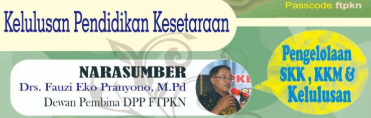 Kelulusan Pendidikan Kesetaraan | FTPKN Indonesia