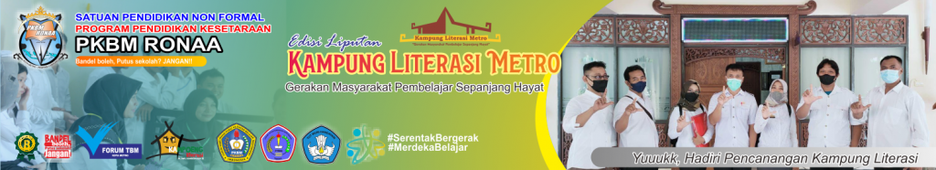 Yuk! Ramaikan pencanangan Kampung Literasi Metro di Alas Puri Wisata Sumbersari Metro Selatan Kota Metro