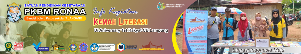 Kampung Literasi Metro Semarakan Anniversary Ke 1 Rakyat CB Lampung