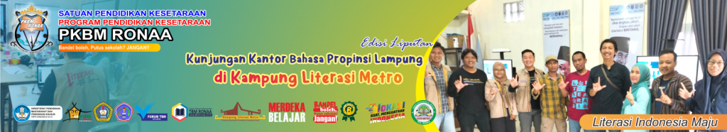 Kantor Bahasa Provinsi Lampung Jalin Kerjasama Dengan Kampung Literasi Metro