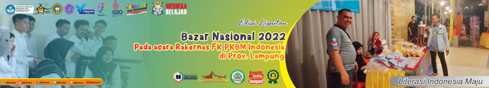 Kampung Literasi Metro Ikuti Pameran Bazar Literasi Finansial Rakernas FK PKBM Se Indonesia