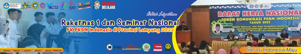 PKBM Ronaa turut hadir pada Acara Rakernas 1 dan Seminar Nasional FKPKBM Indonesia di Provinsi Lampung Tahun 2022