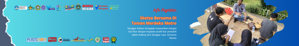 Live Sketch [Sharing & Diskusi] Outside Together/ Sketsa Bersama Di Taman Merdeka Metro